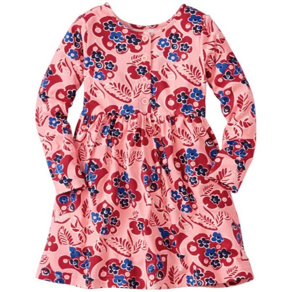 Hanna Andersson Day Play Printed Dress Size 5T